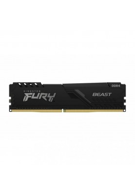 Пам'ять для настільних комп'ютерів Kingston FURY 8 GB DDR4 2666 MHz Beast Black (KF426C16BB/8)