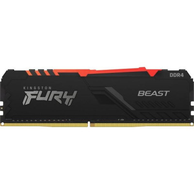 Пам'ять для настільних комп'ютерів Kingston FURY 8 GB DDR4 3200 MHz Beast RGB (KF432C16BBA/8)