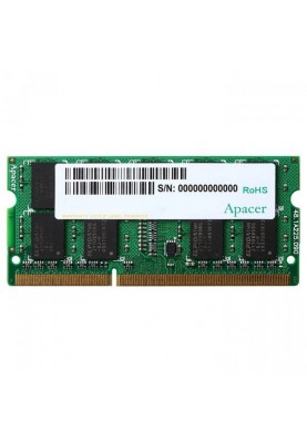 Пам'ять для ноутбуків Apacer 4 GB SO-DIMM DDR3L 1600 MHz (DV.04G2K.KAM)