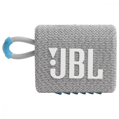 Портативна колонка JBL Go 3 Eco White (JBLGO3ECOWHT)