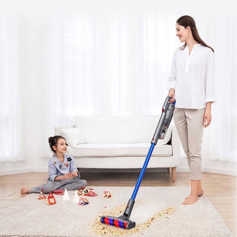 Пилосос 2в1 (вертикальний+ручний) JIMMY Multi-function Vacuum Cleaner Blue JV63