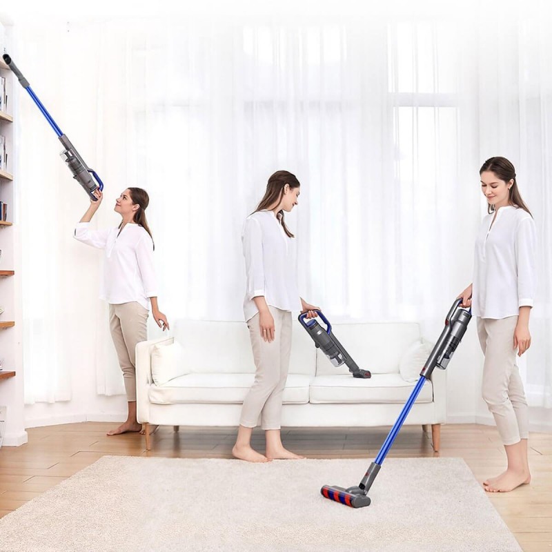 Пилосос 2в1 (вертикальний+ручний) JIMMY Multi-function Vacuum Cleaner Blue JV63