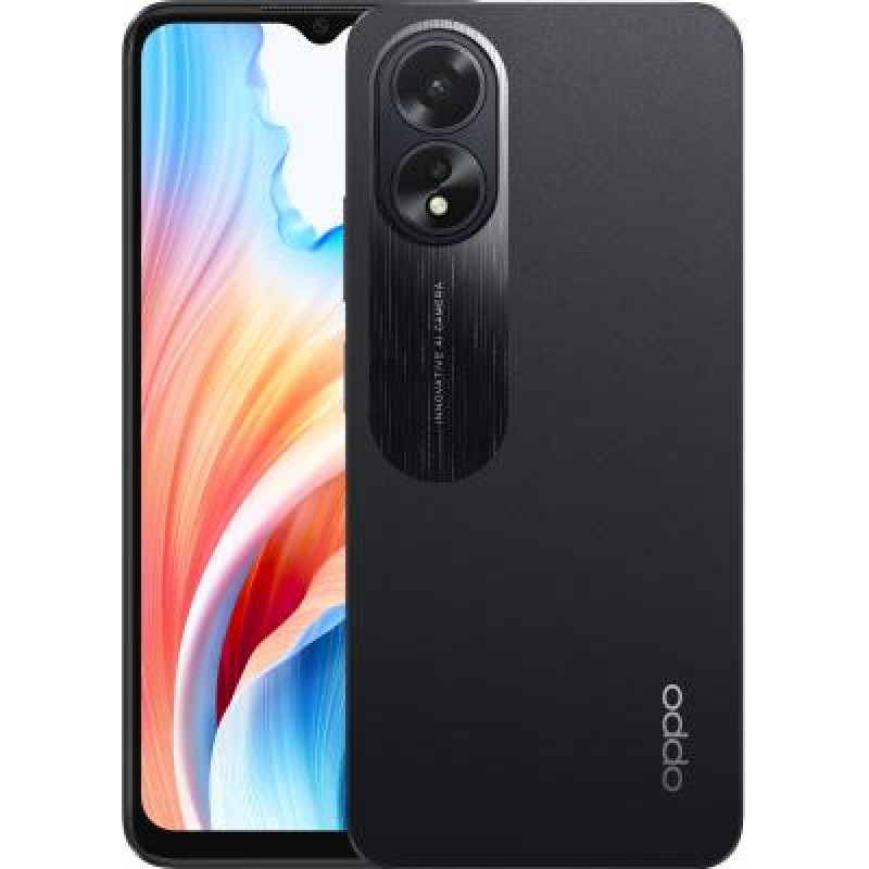 Смартфон OPPO A38 4/128GB Glowing Black