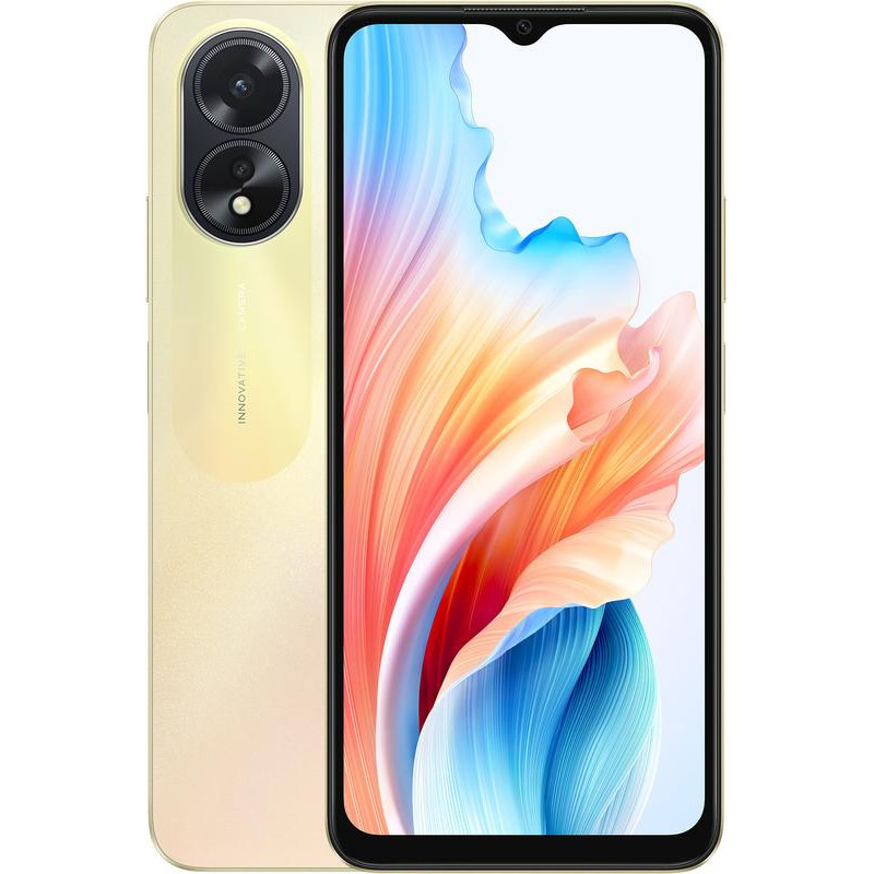 Смартфон OPPO A38 4/128GB Glowing Gold