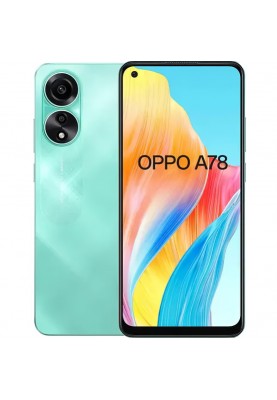 Смартфон OPPO A78 4G 8/128GB Aqua Green