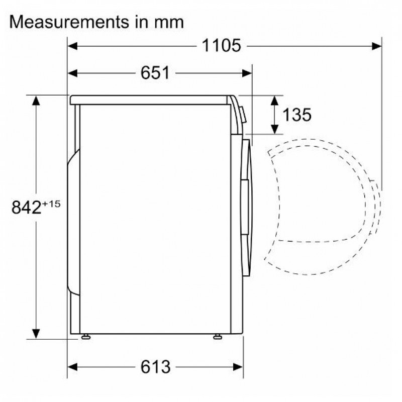 Сушильна машина Bosch WQB245B0UA