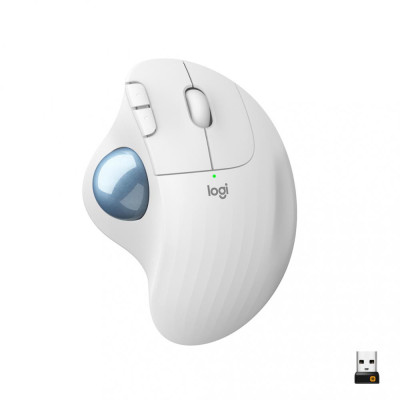 Трекбол Logitech Ergo M575 Bluetooth Offwhite (910-005870)