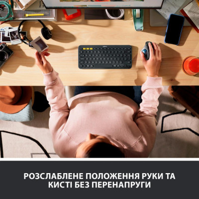 Трекбол Logitech Ergo M575 Bluetooth Offwhite (910-005870)