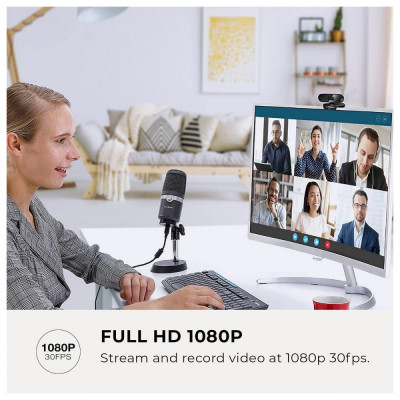 Вебкамера AVerMedia Live Streamer CAM PW310P Full HD Black (40AAPW310AVS)
