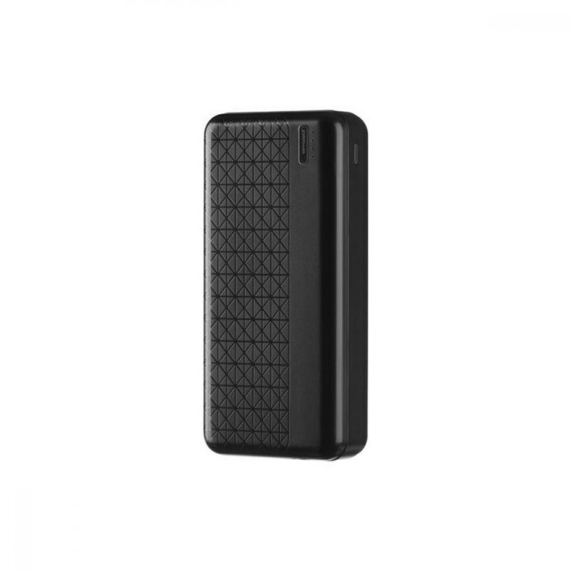 Зовнішній акумулятор (павербанк) 2E 20000mAh, Geometry, PD+ QC 3.0 18W, black (2E-PB2072PD-BLACK)