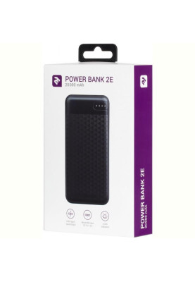 Зовнішній акумулятор (павербанк) 2E PB2004 20000mAh Type-C Black (2E-PB2004-BLACK)