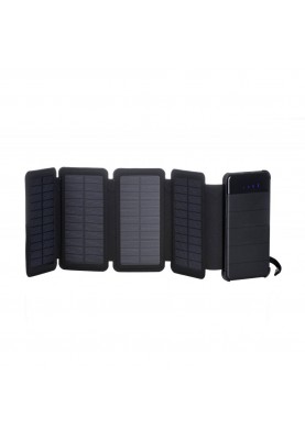 Зовнішній акумулятор (павербанк) 2E Power Bank Solar 8000mAh Black (2E-PB814-BLACK)