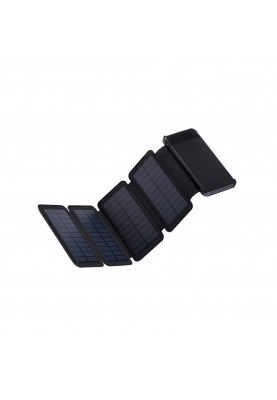 Зовнішній акумулятор (павербанк) 2E Power Bank Solar 8000mAh Black (2E-PB814-BLACK)