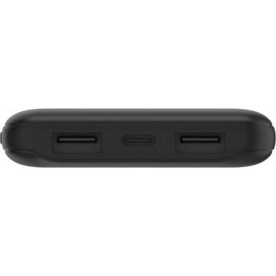Зовнішній акумулятор (павербанк) Belkin 10000mAh 15W Dual USB-A USB-C Black (BPB011BTBK)