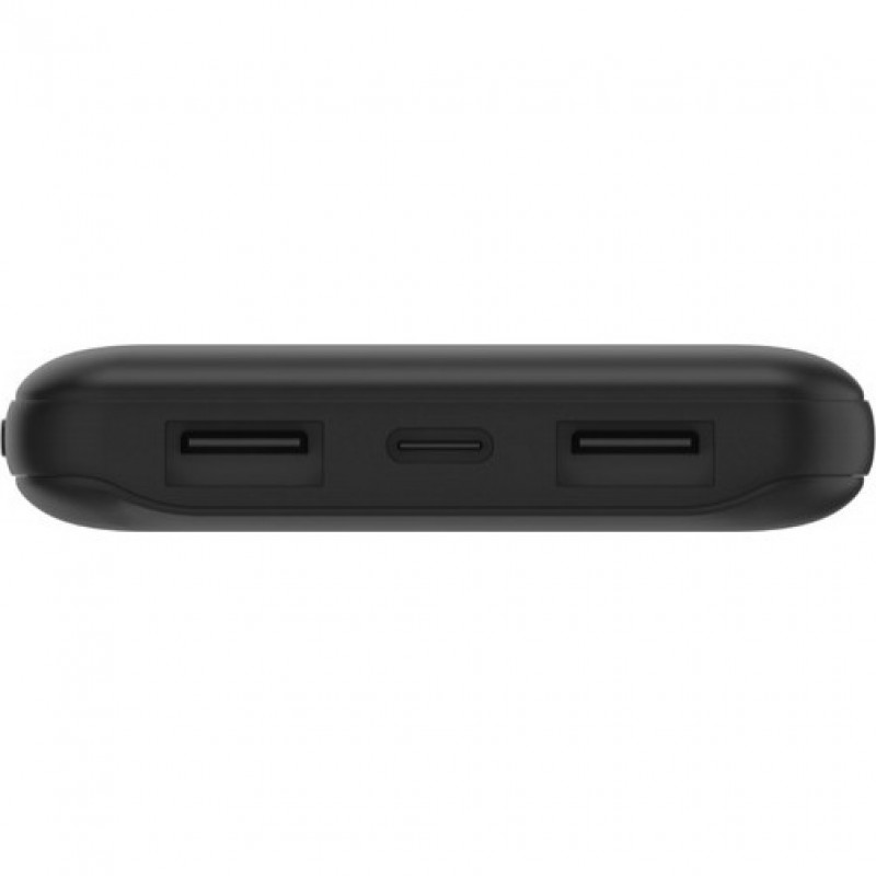 Зовнішній акумулятор (павербанк) Belkin 10000mAh 15W Dual USB-A USB-C Black (BPB011BTBK)