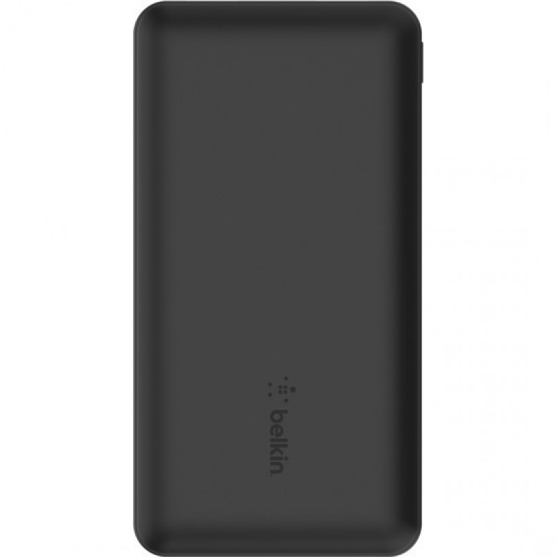 Зовнішній акумулятор (павербанк) Belkin 10000mAh 15W Dual USB-A USB-C Black (BPB011BTBK)