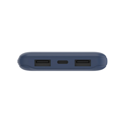 Зовнішній акумулятор (павербанк) Belkin 10000mAh 15W Dual USB-A USB-C Blue (BPB011BTBL)