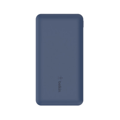 Зовнішній акумулятор (павербанк) Belkin 10000mAh 15W Dual USB-A USB-C Blue (BPB011BTBL)