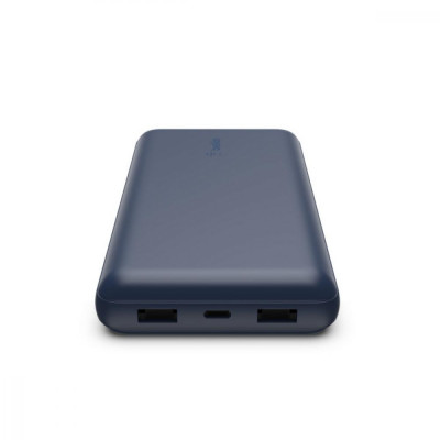 Зовнішній акумулятор (павербанк) Belkin 20000mAh 15W Blue (BPB012BTBL)