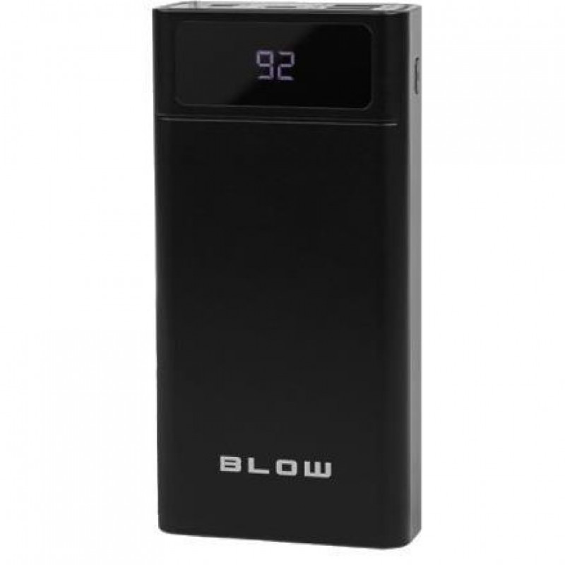 Зовнішній акумулятор (павербанк) BLOW 40000 mAh USB-C 2xUSB Black (PB40AB)