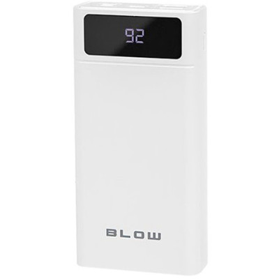 Зовнішній акумулятор (павербанк) BLOW PB40A USB-C 2xUSB 40000 mAh White