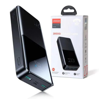 Зовнішній акумулятор (павербанк) Joyroom JR-T014 15W 20000mAh Black