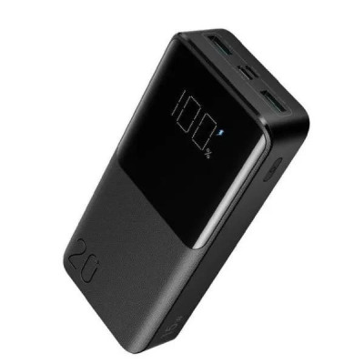 Зовнішній акумулятор (павербанк) Joyroom JR-T014 15W 20000mAh Black