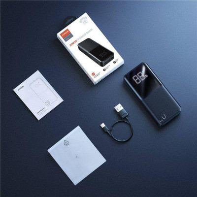 Зовнішній акумулятор (павербанк) Joyroom JR-T014 15W 20000mAh Black