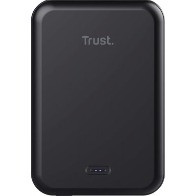 Зовнішній акумулятор (павербанк) Trust 5000mAh Magnetic Black (24877)