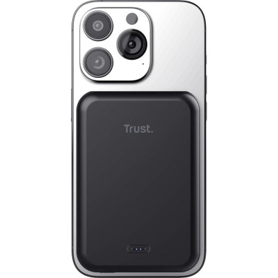 Зовнішній акумулятор (павербанк) Trust 5000mAh Magnetic Black (24877)