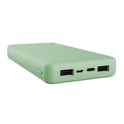 Зовнішній акумулятор (павербанк) Trust Primo Eco 20000mAh Green (25027)