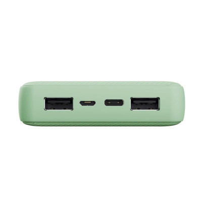 Зовнішній акумулятор (павербанк) Trust Primo Eco 20000mAh Green (25027)