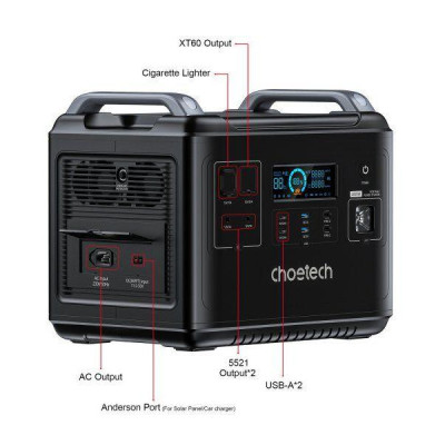 Зарядна станція Choetech 2000Wh (BS006)