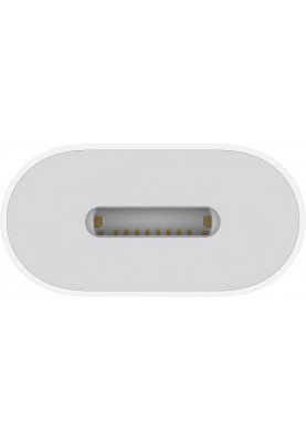 Адаптер USB Type-C Apple USB-C to Lightning Adapter White (MUQX3)