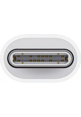 Адаптер USB Type-C Apple USB-C to Lightning Adapter White (MUQX3)