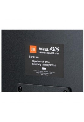 Фронтальні акустичні колонки JBL Studio Monitor 4306