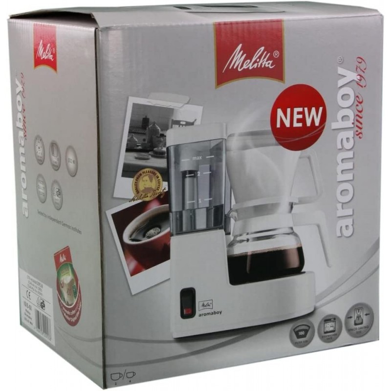 Крапельна кавоварка Melitta Aromaboy white 1015-01