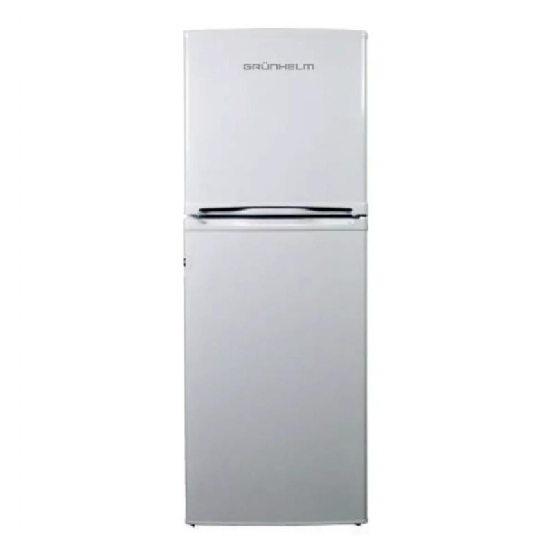 Холодильник із морозильною камерою Grunhelm TRM-S143M55-W