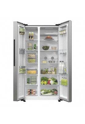 Холодильник із морозильною камерою Hisense RS711N4ACE
