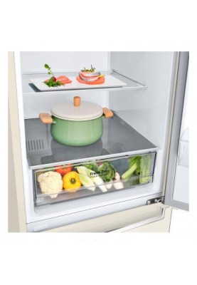 Холодильник із морозильною камерою LG GC-B459SECL