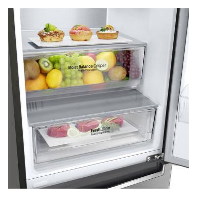 Холодильник із морозильною камерою LG GC-B509SMSM
