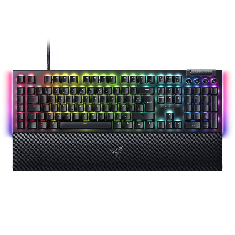 Клавіатура Razer BlackWidow V4 Yellow Switch RU (RZ03-04692500-R3R1)