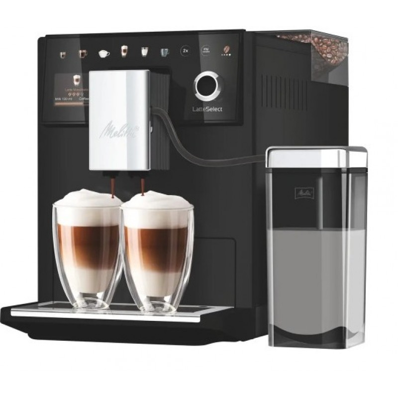 Кавомашина Melitta Latte Select Frosted Black 630-212