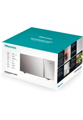 Мікрохвильова піч з грилем Hisense H23MOMS5HG