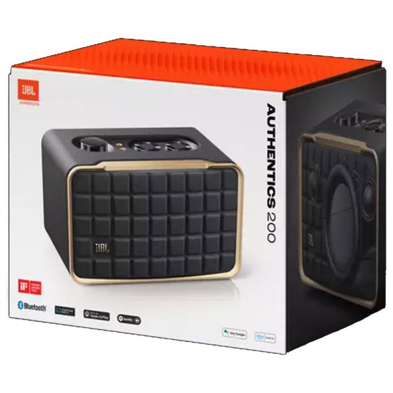 Мультимедійна акустика JBL Authentics 200 (JBLAUTH200BLKEP)