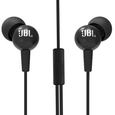 Навушники з мікрофоном JBL C100SI Black
