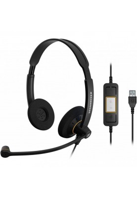 Навушники із мікрофоном Sennheiser EPOS SC 60 USB ML Black (1000551)