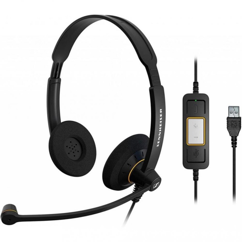 Навушники із мікрофоном Sennheiser EPOS SC 60 USB ML Black (1000551)