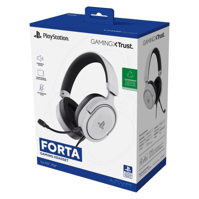 Навушники з мікрофоном Trust GXT 498 Forta White (24716)