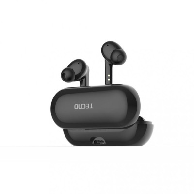 Навушники TWS Tecno Hipods H3 Black (4895180768019) Навушники TWS Tecno Hipods H3 Black (4895180768019)
